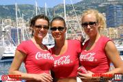 Girls beim Formel 1 GP Monaco 2001 Photo: Thomas Melzer Tel&Fax: +49 (0)75852679 Mobil: +49 (0) 1717076883 Mobil: +49 (0) 1716379711 www.motorsportpressebild.com Schiessstattstr. 8 88356 Ostrach Germany