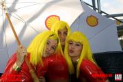 Girls beim Formel 1 GP Brasilien 2001 Photo: Thomas Melzer Tel&Fax: +49 (0)75852679 Mobil: +49 (0) 1717076883 Mobil: +49 (0) 1716379711 www.motorsportpressebild.com Schiessstattstr. 8 88356 Ostrach Germany