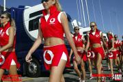 Grid Girls beim Formel 1 GP Italien in Monza 2003 Photo: Thomas Melzer Tel&Fax: +49 (0)75852679 Mobil: +49 (0) 1717076883 Mobil: +49 (0) 1716379711 www.motorsportpressebild.com Schiessstattstr. 8 88356 Ostrach Germany