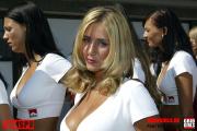 Grid Girls beim Formel 1 GP Ungarn in Budapest 2003 Photo: Thomas Melzer Tel&Fax: +49 (0)75852679 Mobil: +49 (0) 1717076883 Mobil: +49 (0) 1716379711 www.motorsportpressebild.com Schiessstattstr. 8 88356 Ostrach Germany