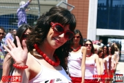 Gridgirls, Formel 1, GP Tuerkei in Istanbul, 30.05.10 Foto: mspb/Lukas Gorys Tel&Fax: +49 (0) 75852679 Mobil: +49 (0) 1717076883 email: tm@motorsportpressebild.de Schiessstattstr. 8 88356 Ostrach Germany Bank: Landesbank Ostrach BLZ 65351050 Kto.Nr. 749 529