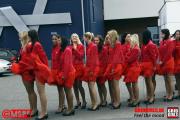 Gridgirls, Formel 1 GP von Deutschland, Nuerburgring, 12.07.09 Foto: mspb/Thomas Melzer Tel&Fax: +49 (0) 75852679 Mobil: +49 (0) 1717076883 email: tm@motorsportpressebild.de Schiessstattstr. 8 88356 Ostrach Germany Bank: Landesbank Ostrach BLZ 65351050 Kto.Nr. 749 529