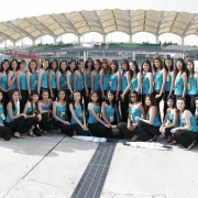 Formel 1 Girls Formel 1 GP Malaysia in Sepang 17.03..2006 Photo:mspb/Thomas Melzer Tel&Fax: +49 (0)75852679 Mobil: +49 (0) 1717076883 www.motorsportpressebild.de Schiessstattstr. 8 88356 Ostrach Germany